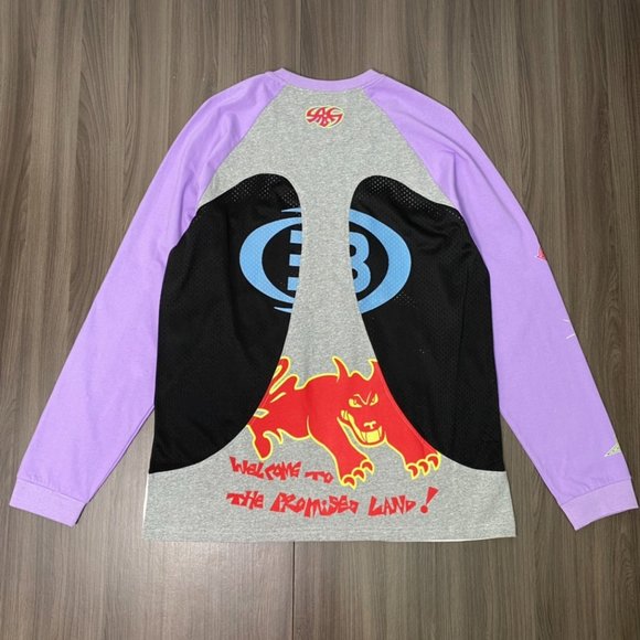 NWT size:L spliced long sleeve TEE TS NAMESAKE 22SS LS TEE - Picture 2 of 11